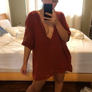 Abercrombie Boho beach coverup